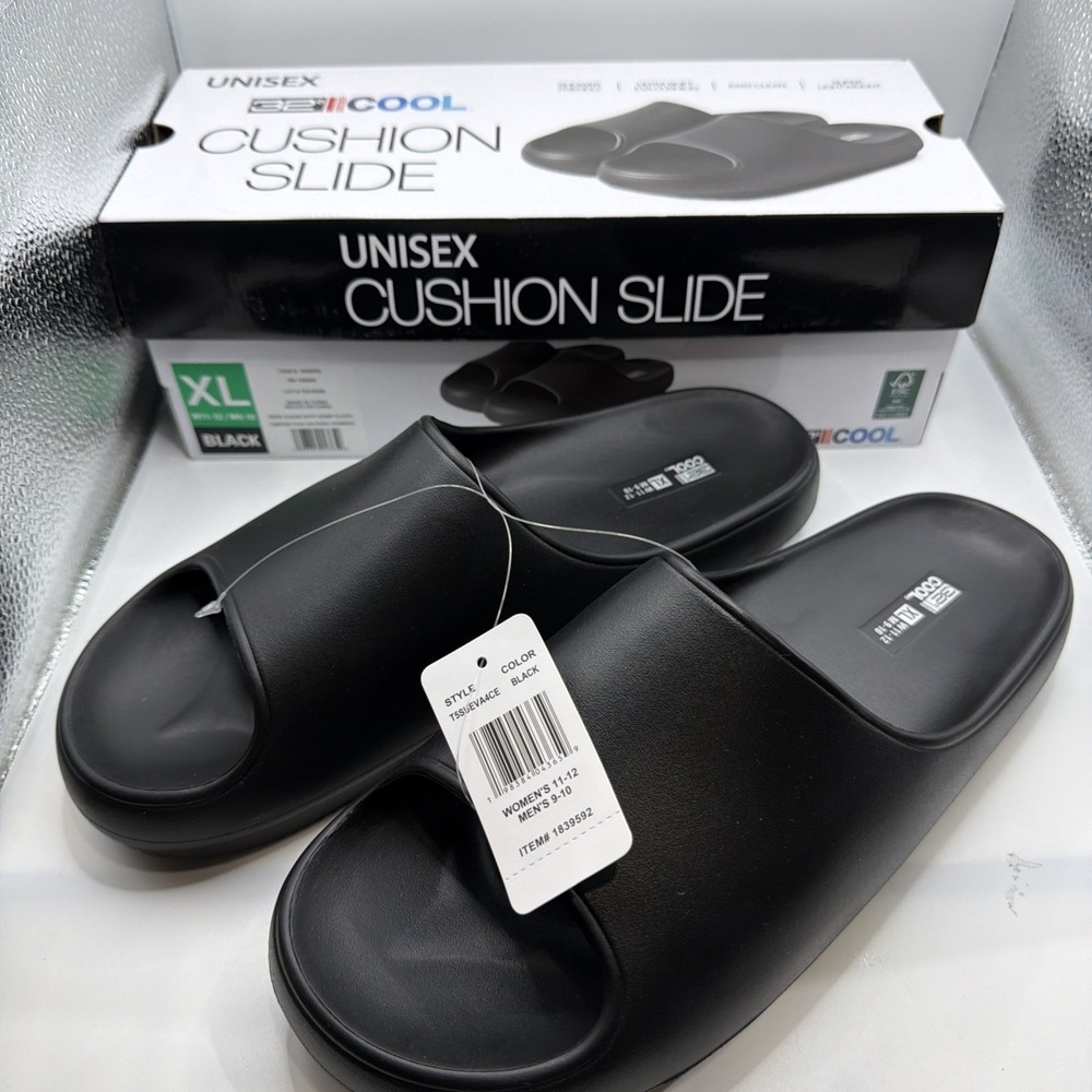 32 Degrees Cool Unisex Cushion Slide Size XL (Men's 9-10)/(Women's 11-12) New